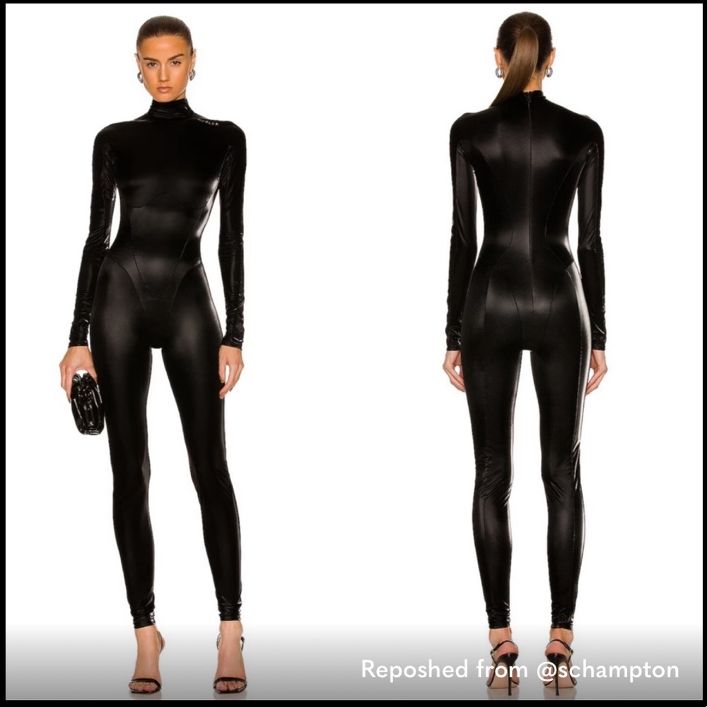 Mugler Techno Jersey Catsuit